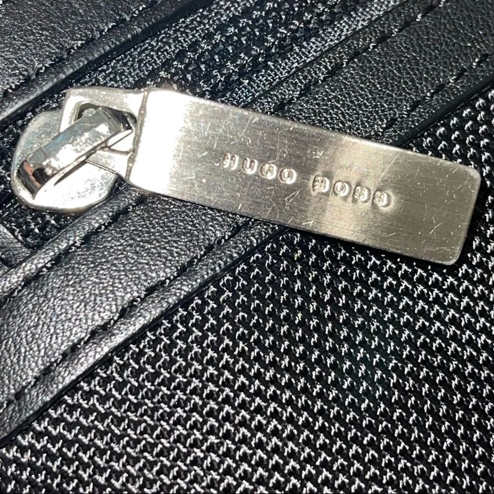 BOSS Hugo boss men leather briefcase